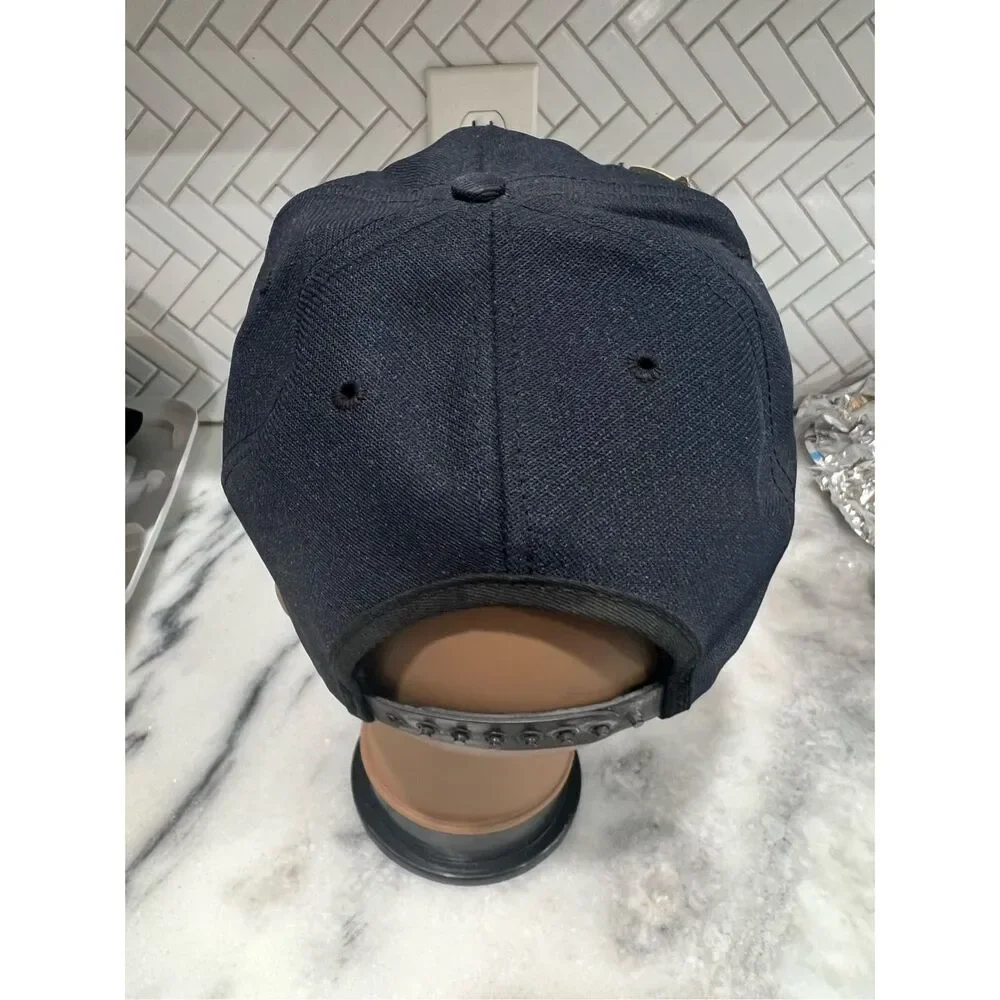 USS Merrill DD-976 Destroyer Hat Navy Ship Cap Vintage Snapback Made in USA Pin - Picture 5 of 6